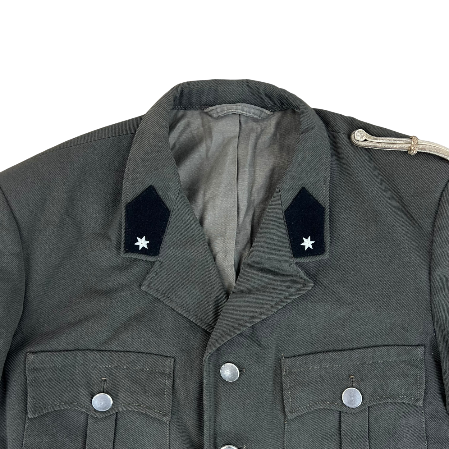 Austrian Army 1970's Grey Dress Jacket - Large