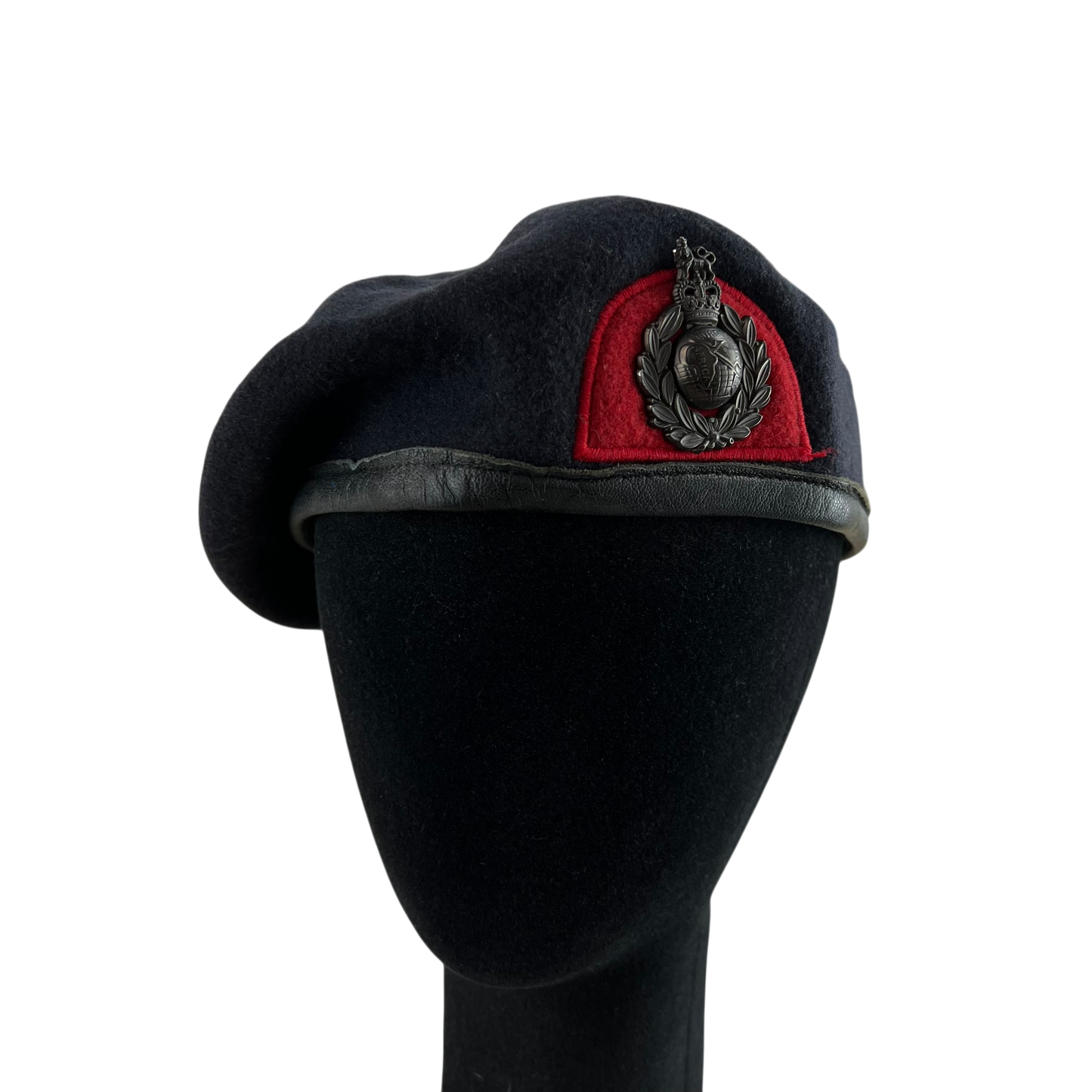 British Royal Marines Beret w/ Badge - Cadets - Medium 58cm