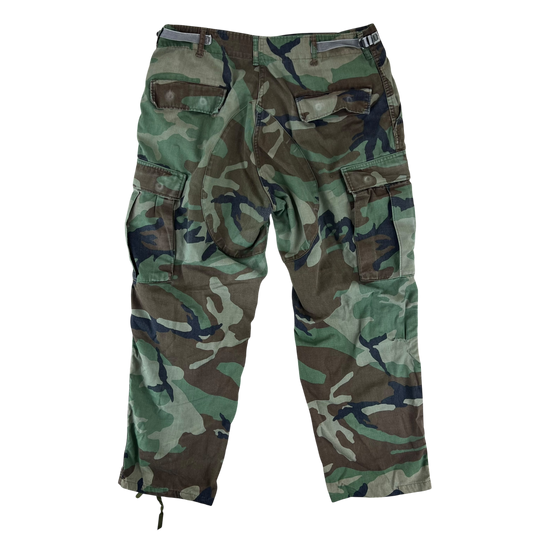 US Army M81 Woodland Camouflage Trousers - W33 L27
