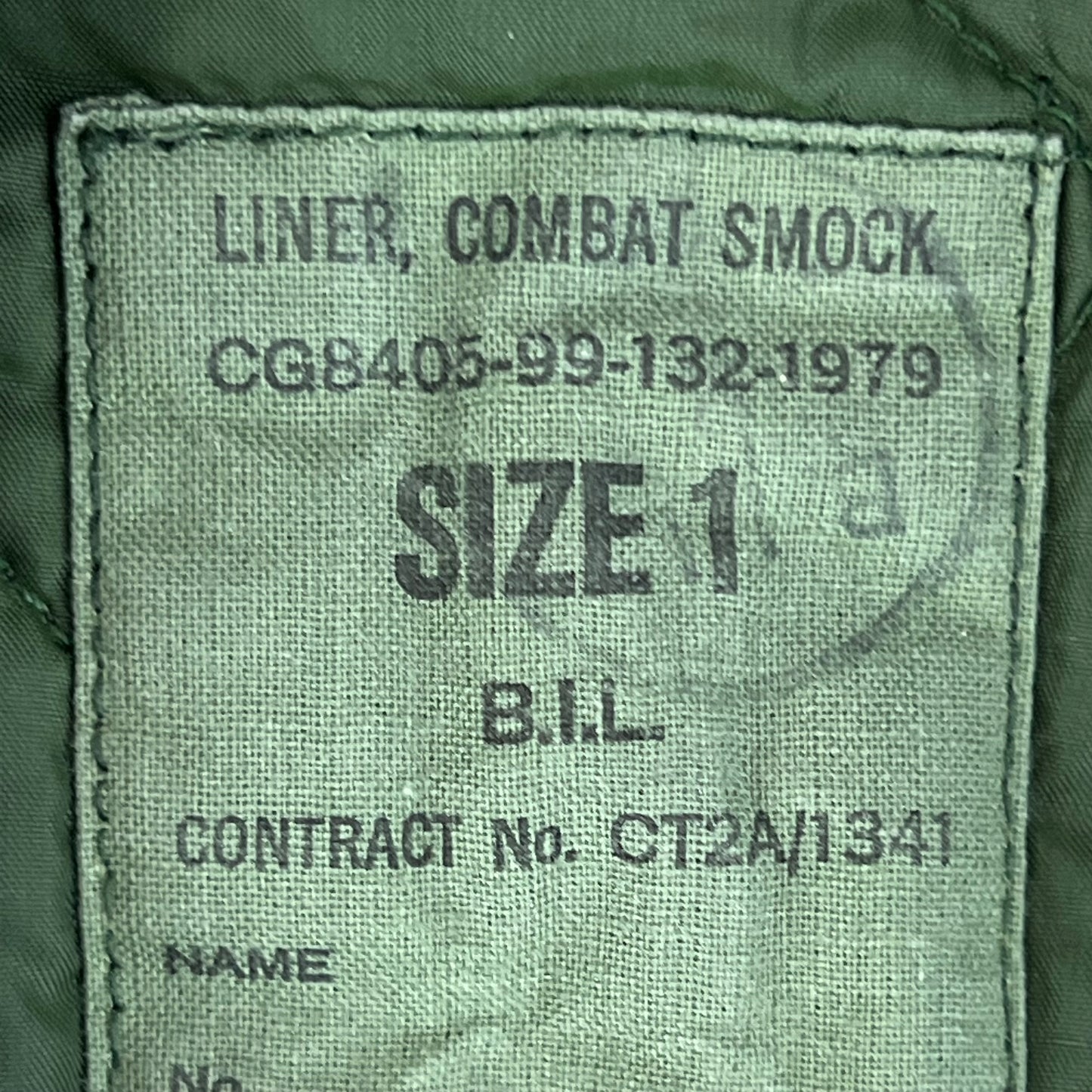 British Army Cold Weather Jacket Gilet Liner - Medium SIZE 1