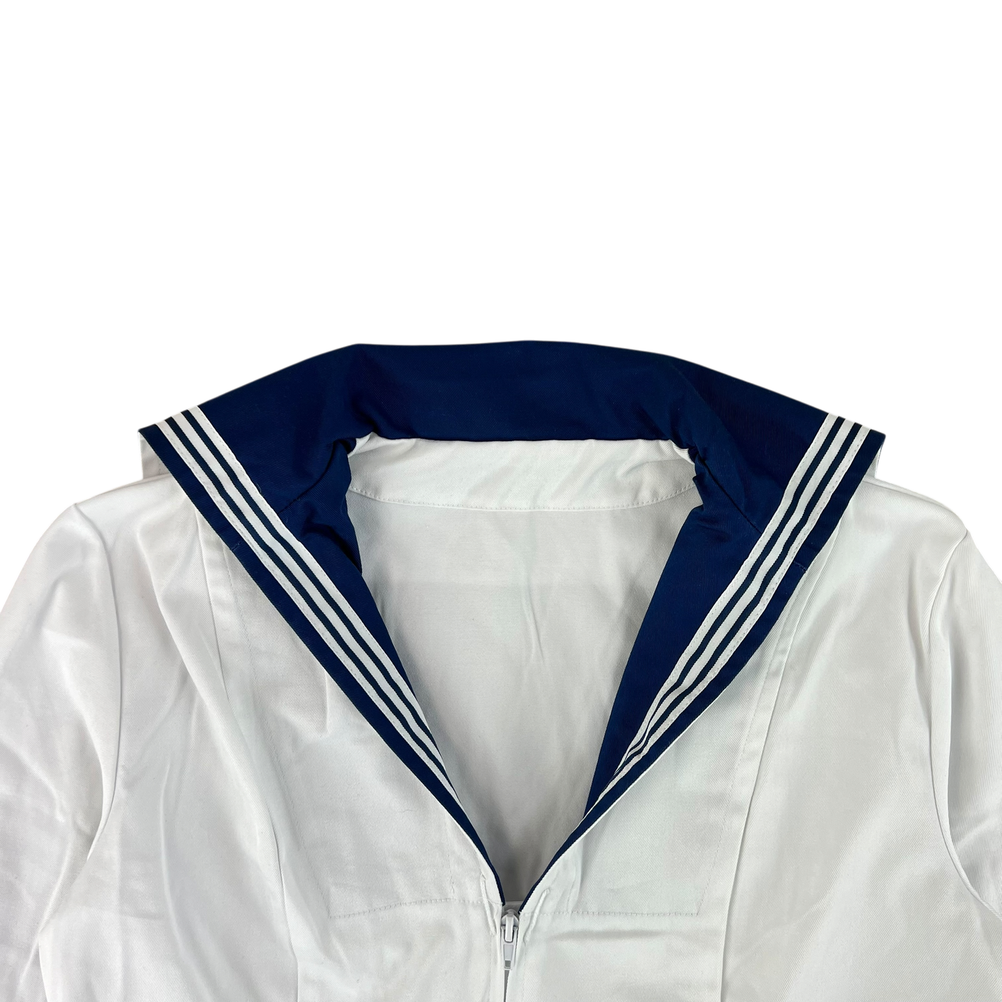British Royal Navy Class II White Jumper Sailor's Top - Medium 178/96