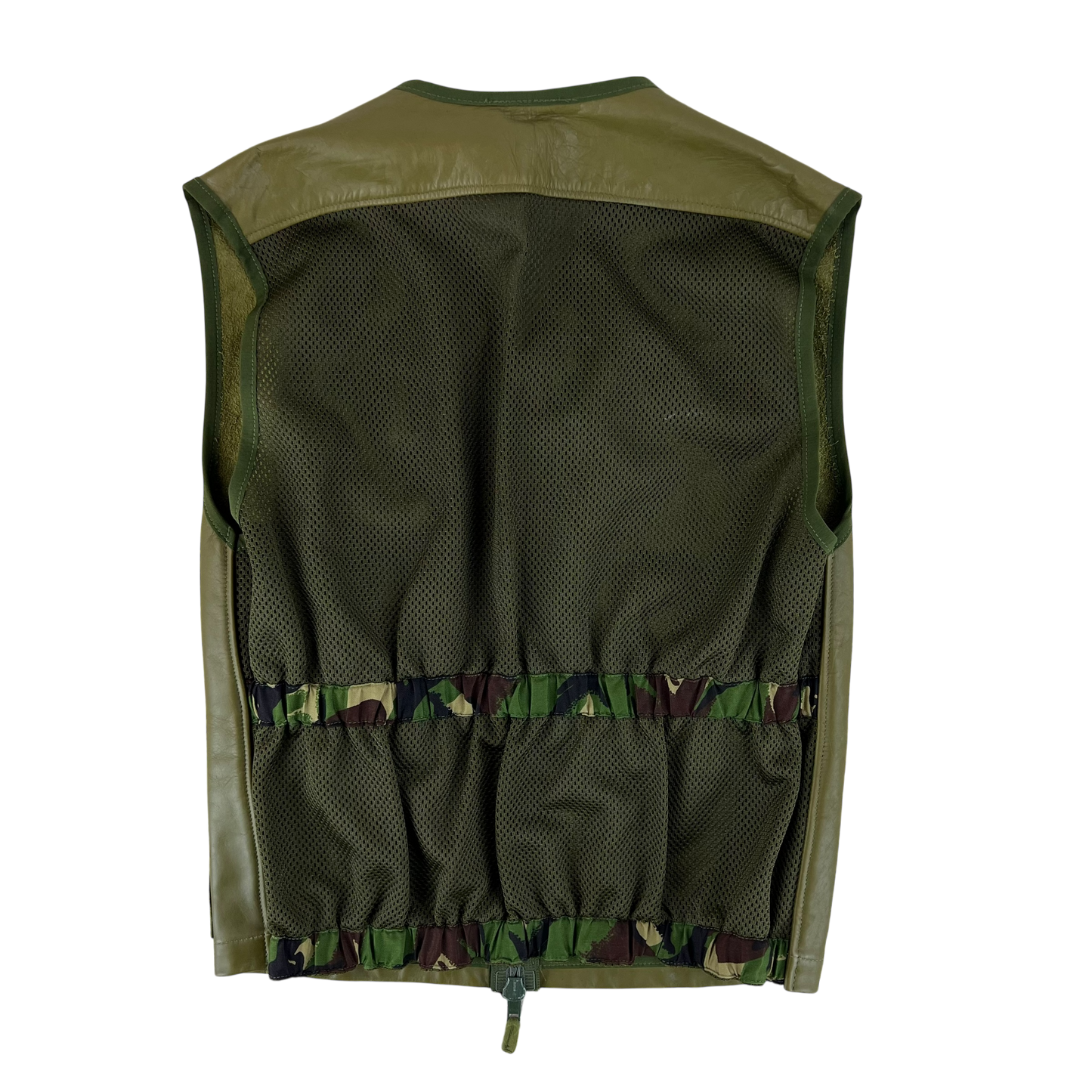 British Army Protective Leather Jerkin Vest - Medium 170/96