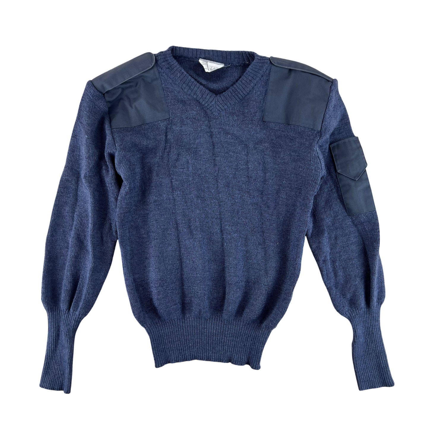 British RAF Wool V Neck Pullover Jersey Jumper - Medium 94cm