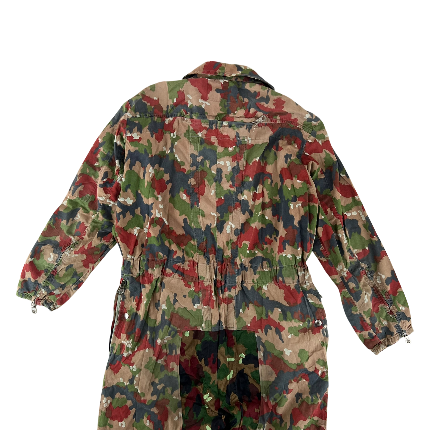 Swiss Army TAZ57 Alpenflage Camouflage Tanker Coveralls - Large