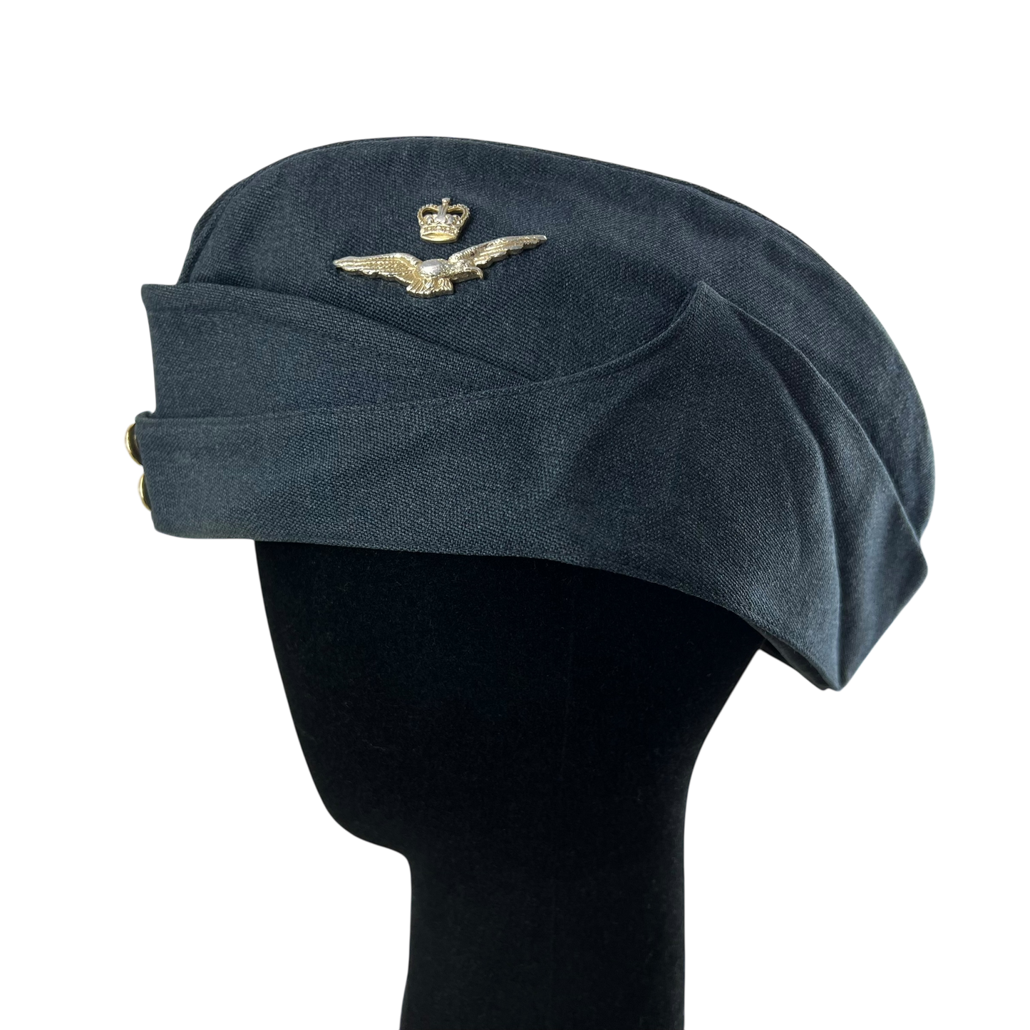 British RAF Officer's Forage Side Cap - Medium