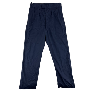 British Royal Navy Poly-Cotton Working Dress Trousers - W32 L32.5