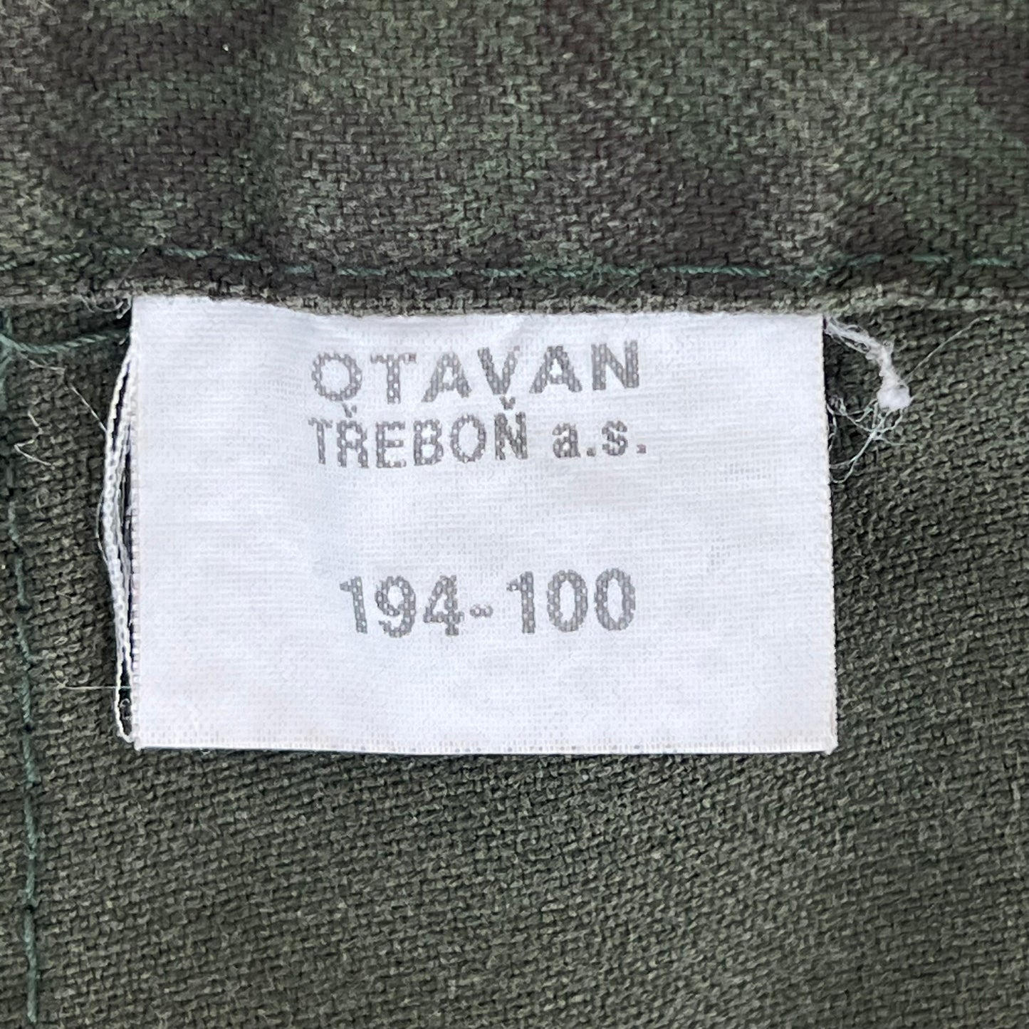 Czech Army Vz.92 Camouflage Work Trousers - W43 L34.5