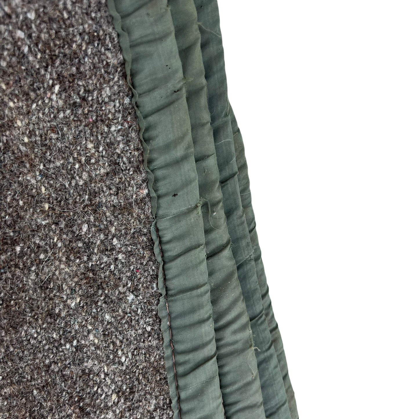 Romanian Army Oatmeal Brown Wool Blanket