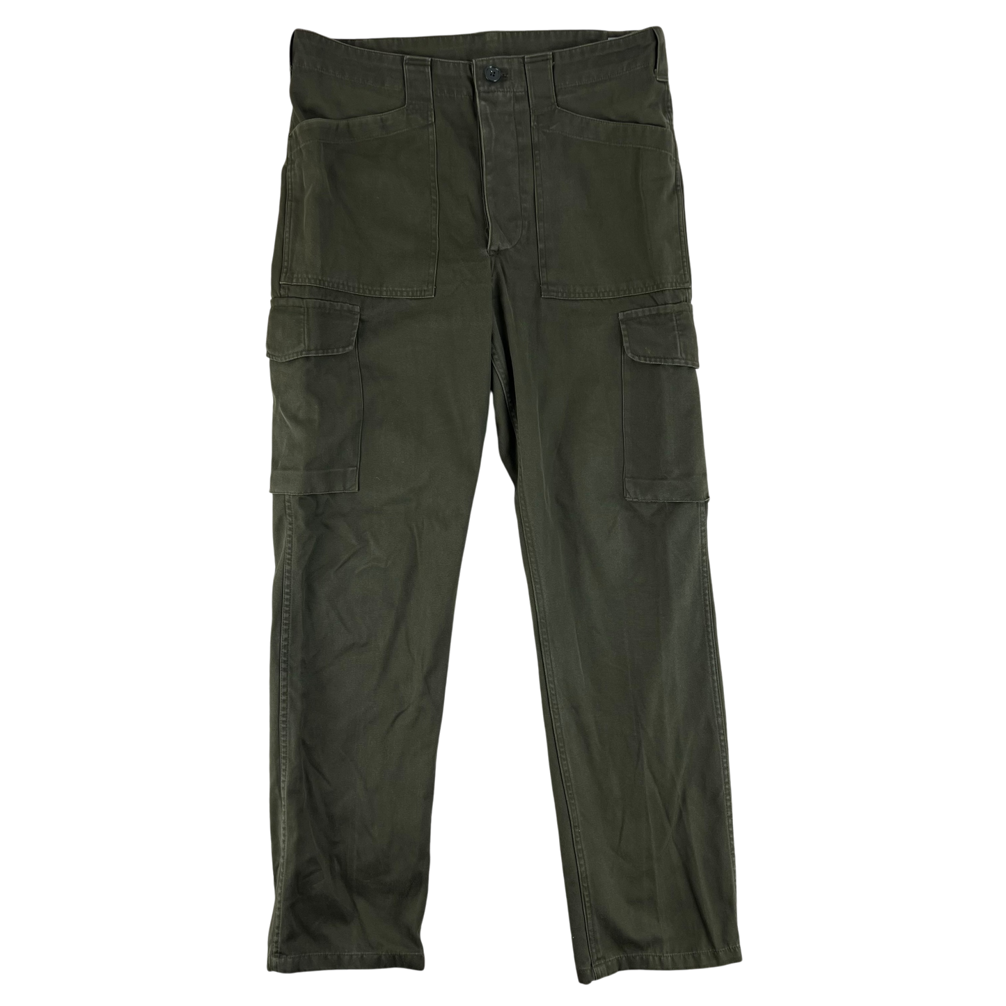 Austrian Army Olive Green Fatigue Trousers - W35 L32