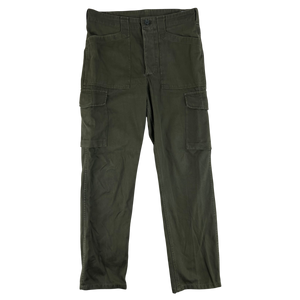Austrian Army Olive Green Fatigue Trousers - W35 L32