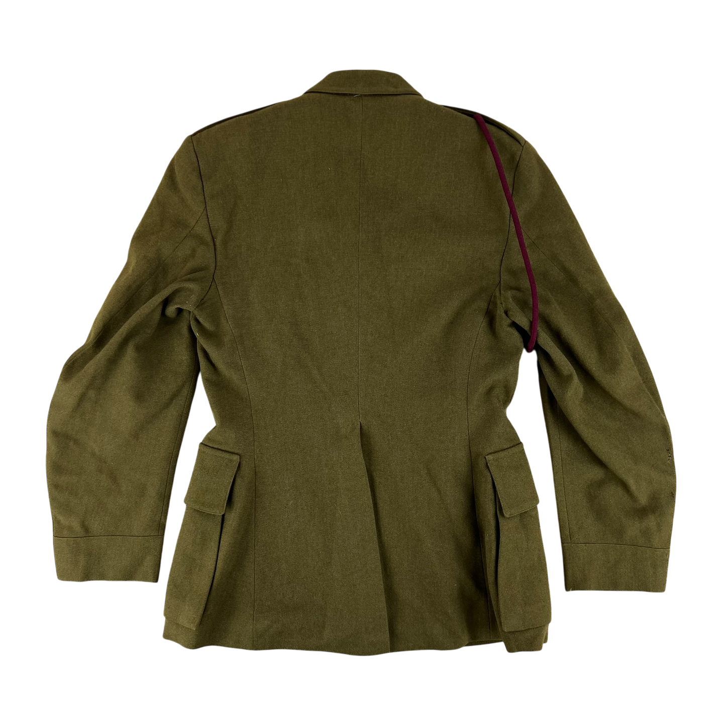 British Army 70s No. 2 Khaki Green Dress Jacket - Medical Corps - Small