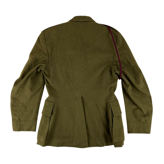 British Army 70s No. 2 Khaki Green Dress Jacket - Medical Corps - Small