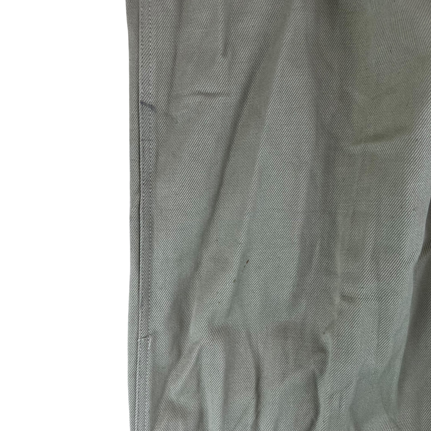 French Army 50s Beige Dress Trousers - W35 L30.5