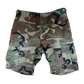 US Army M81 Woodland Camouflage Shorts - W34