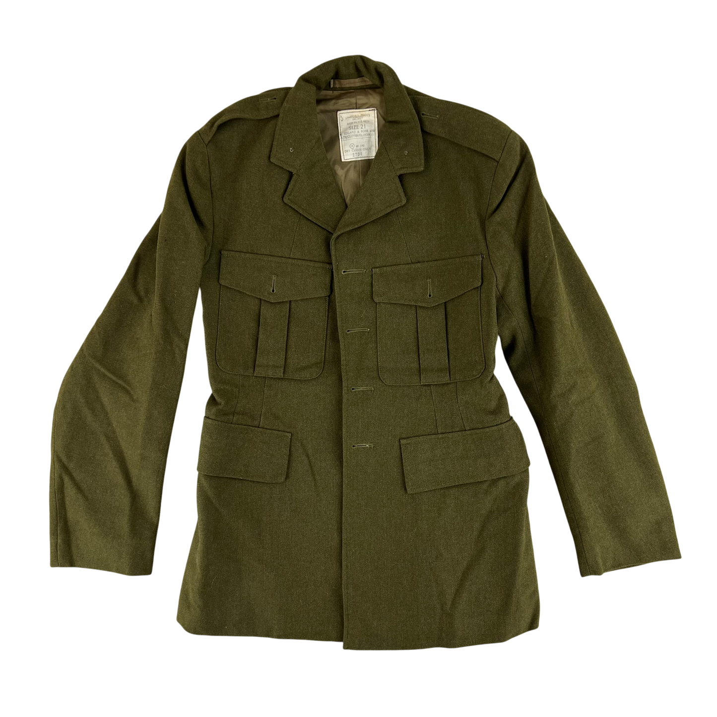 British Army 60s Service Dress Jacket - Medium