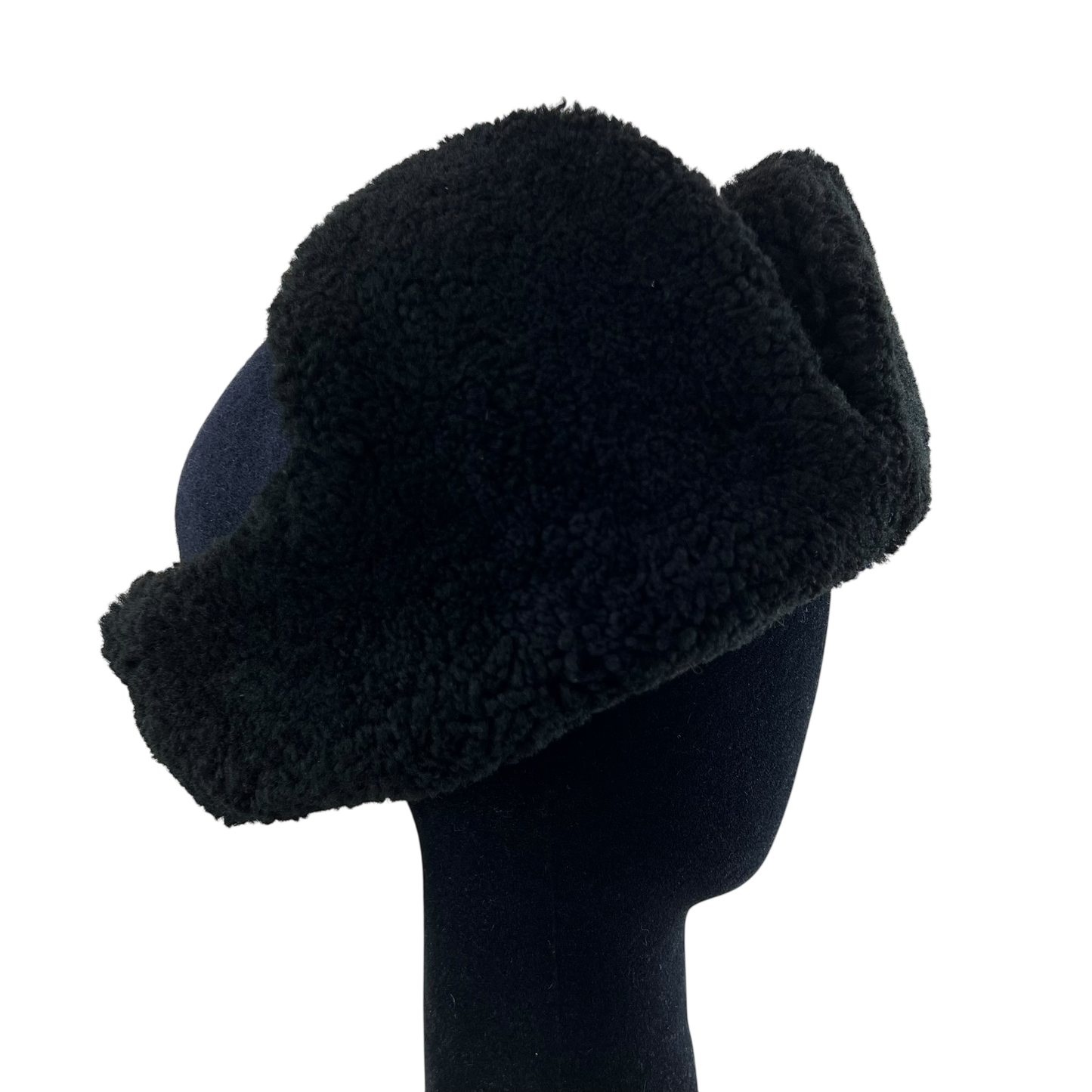 Finnish Air Force Faux Fur Ushanka Hat - Medium