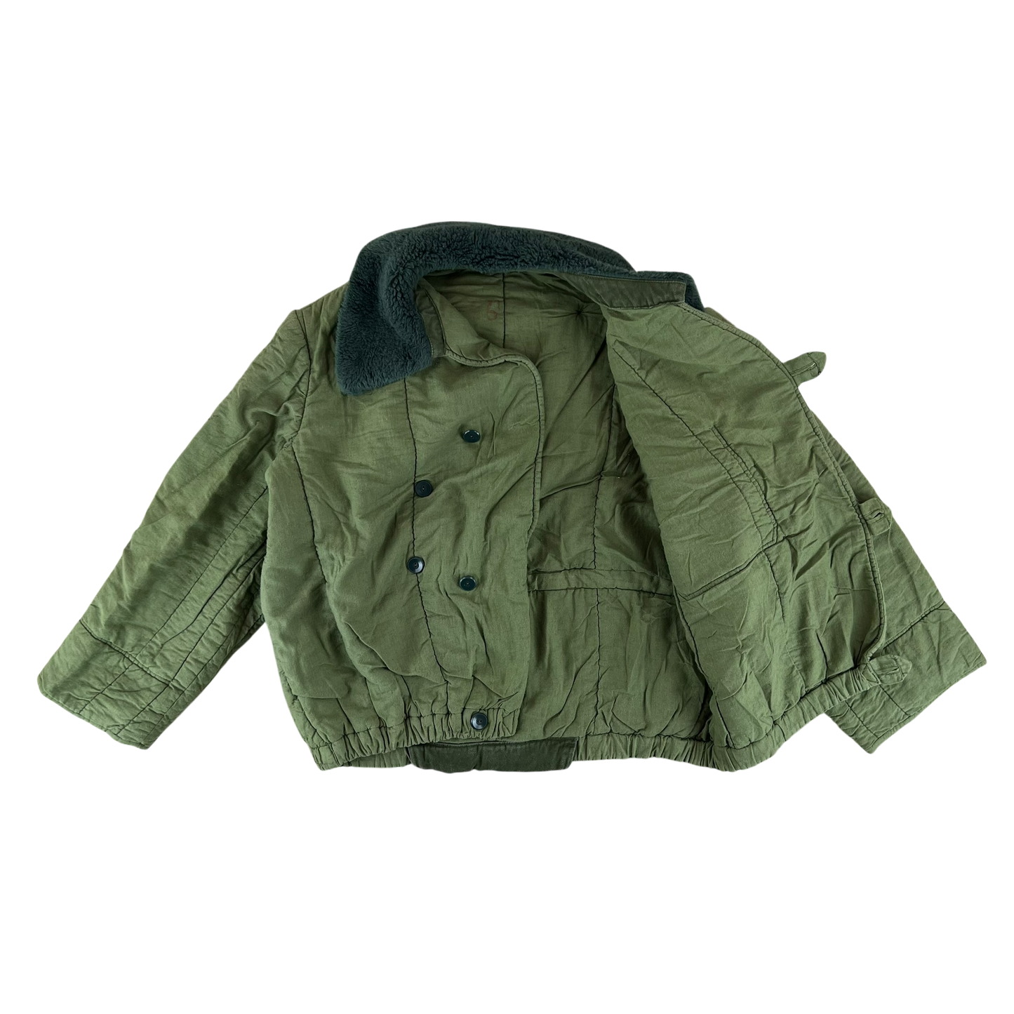 Hungarian People's Army Cold Weather "Tank" Jacket Liner - Medium