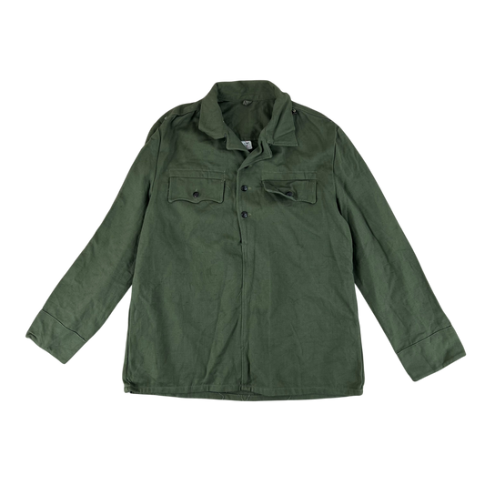 Bulgarian People's Army Olive Green Cossack Shirt - Large