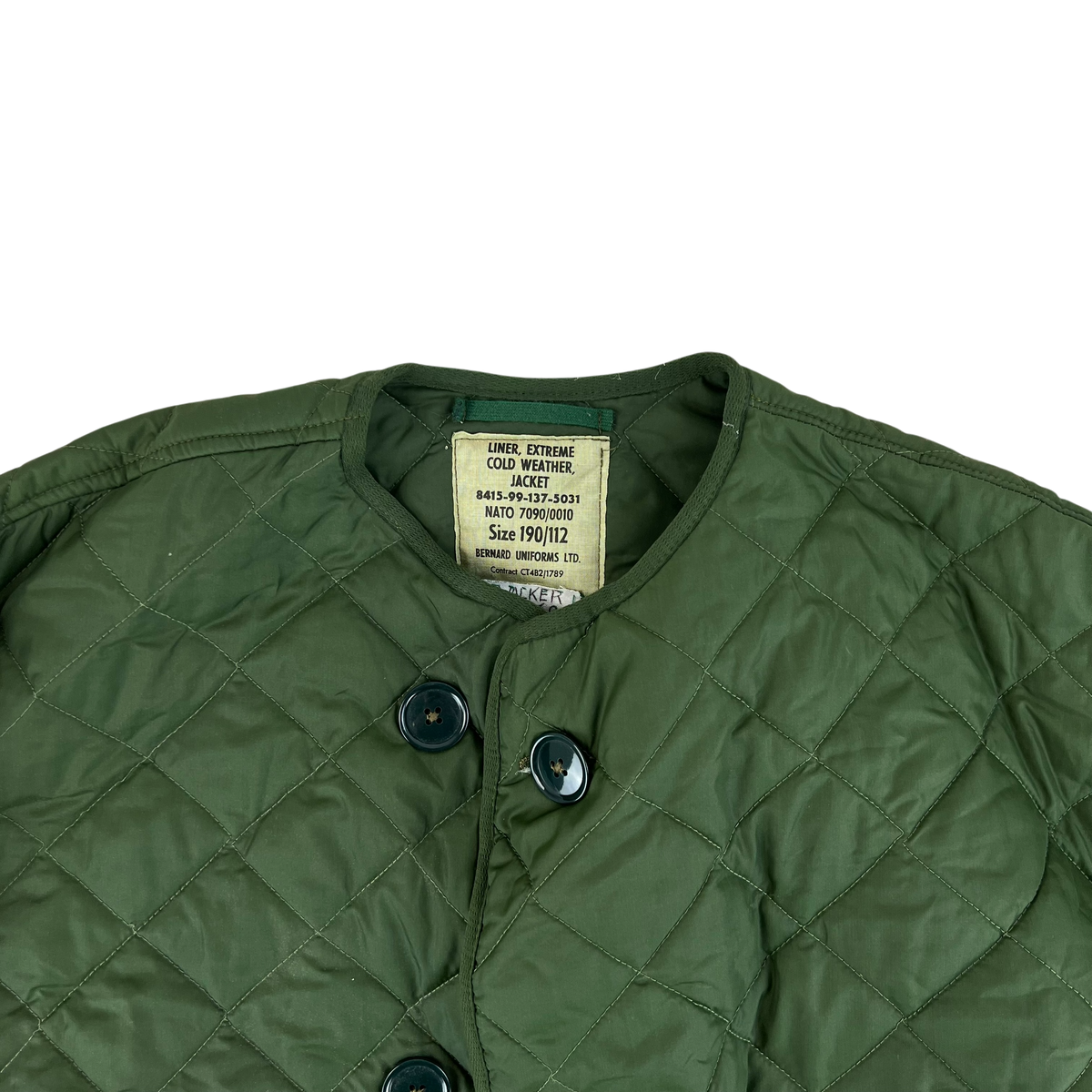 British Army Extreme Cold Weather Smock Jacket Liner - Large 190/112