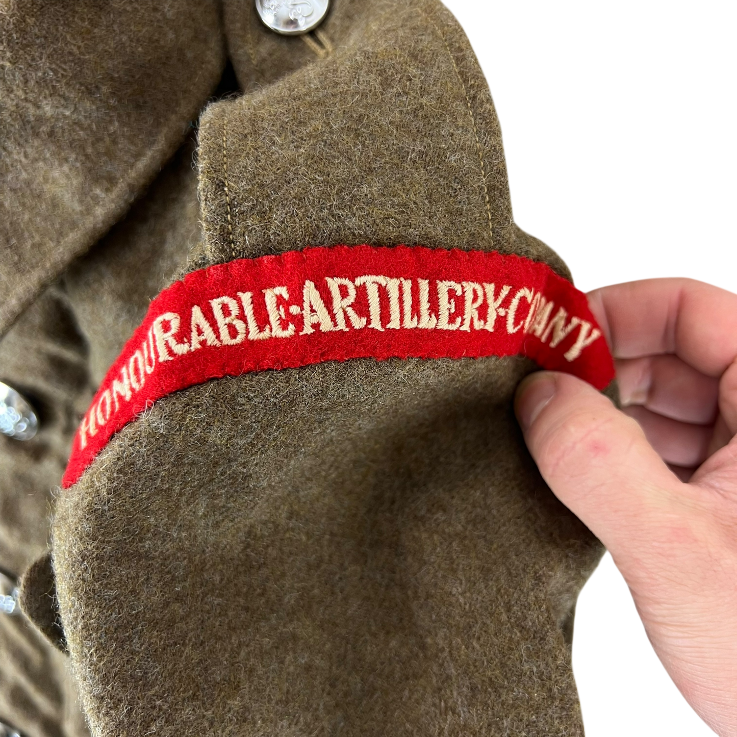 British Army 50s Jacket 1922 Pattern Service Dress - Honourable Artillery Corps - Small