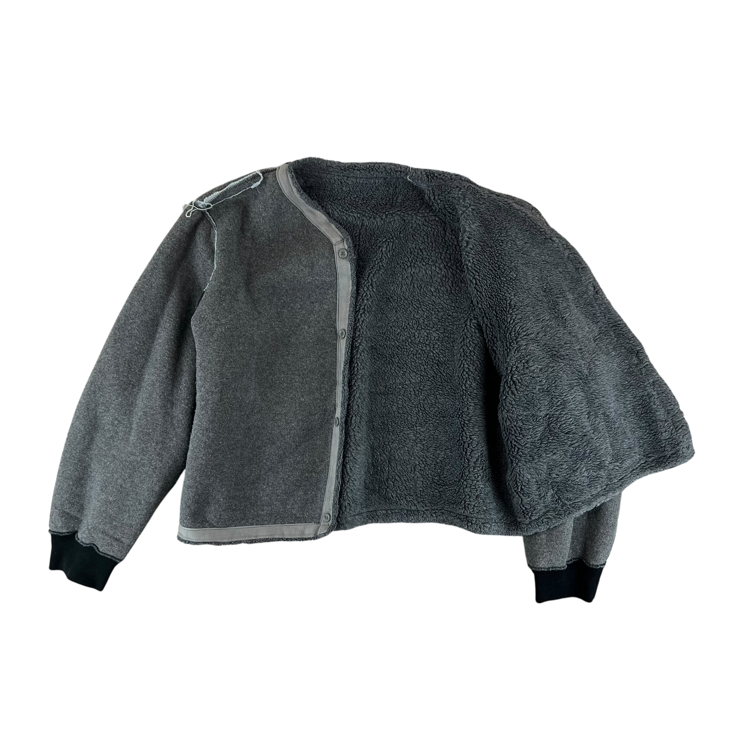 Czech Army Faux Fur Jacket Liner Cardigan M85 - X Large