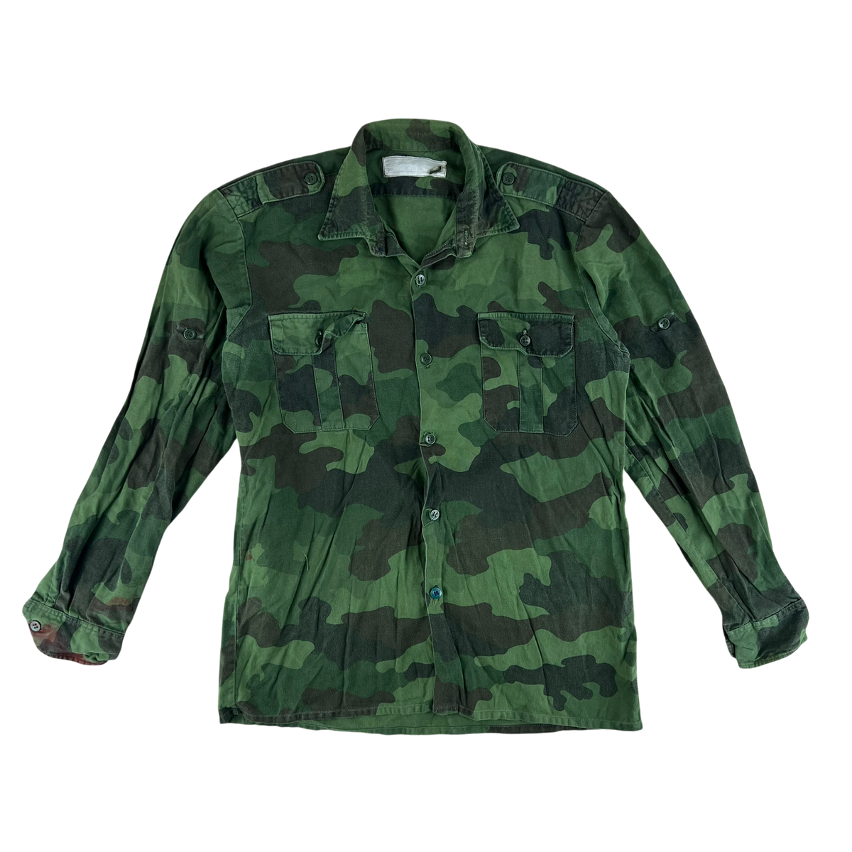 Serbian Army M93 Oak Leaf Camouflage Shirt - Large