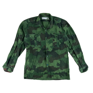 Serbian Army M93 Oak Leaf Camouflage Shirt - Large