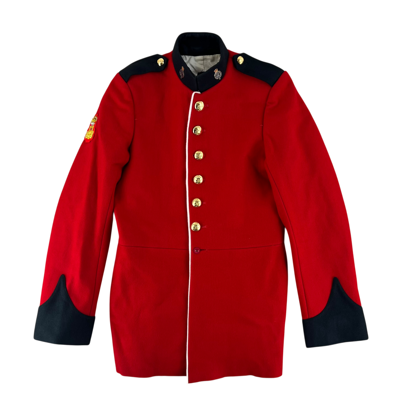 British Army Red Tunic Jacket - Queen's Division Minden Band - Medium