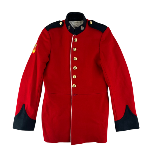 British Army Red Tunic Jacket - Queen's Division Minden Band - Medium