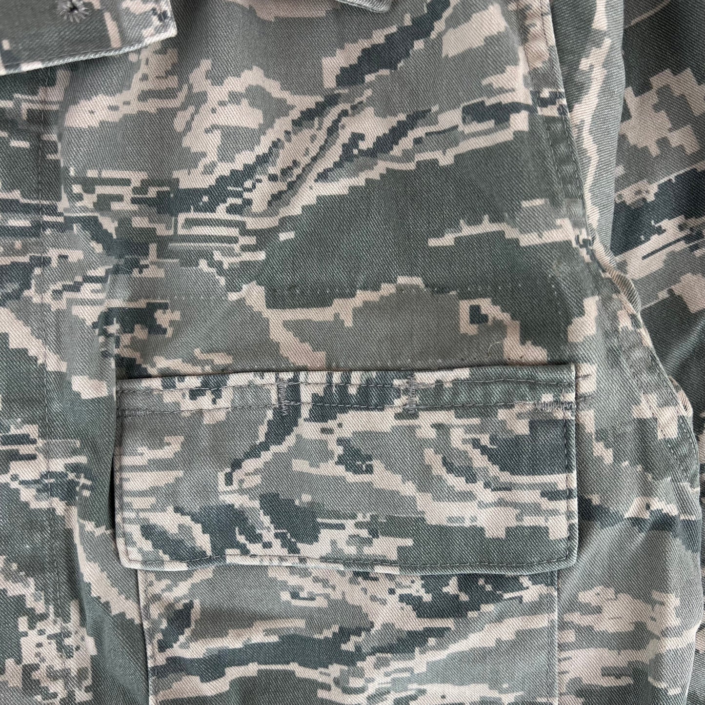 US Air Force Digital Tiger Stripe Pixel Camouflage BDU Combat Jacket - Small