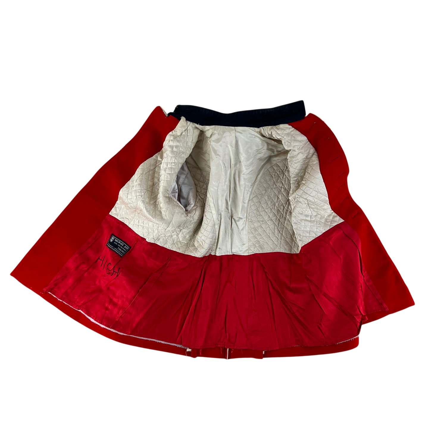 British Army Red Tunic Jacket - Queen's Division Minden Band - Small