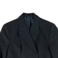 British Royal Navy Women's WRNS Diagonal Serge Black Blazer - Small SIZE 12