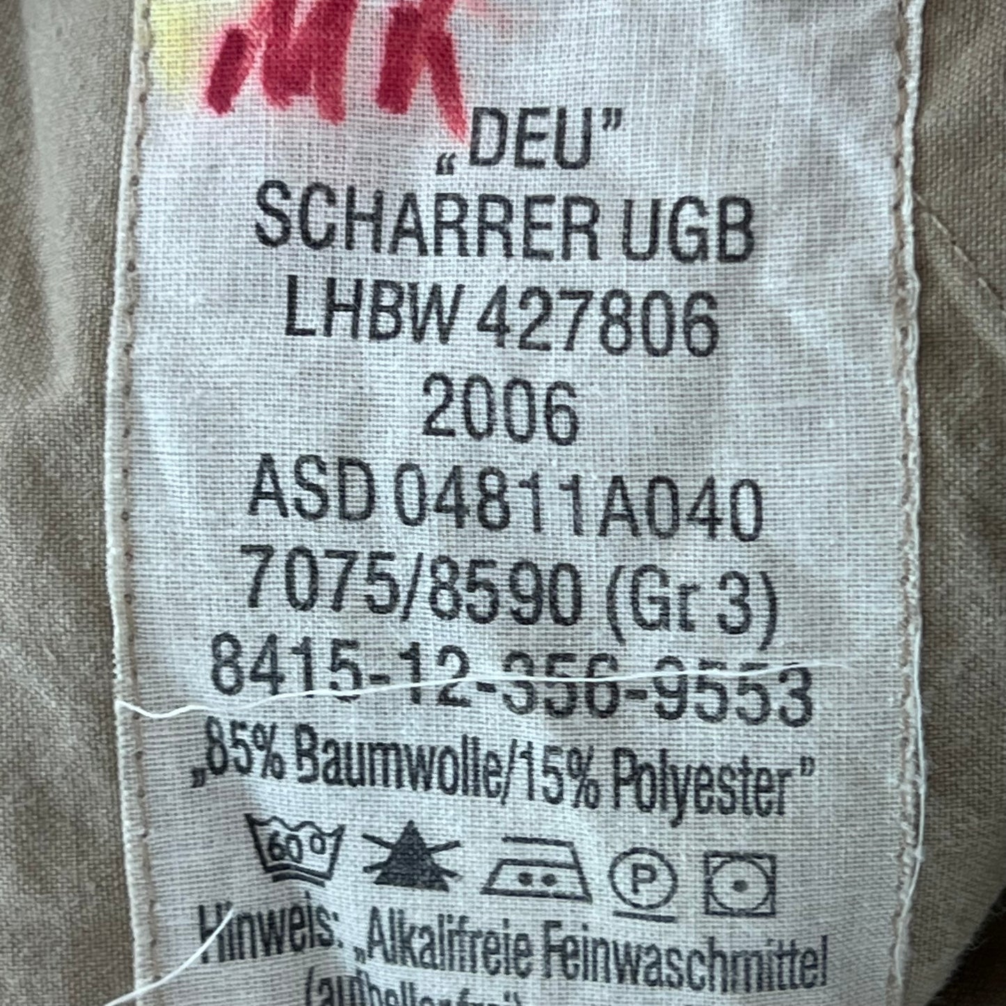 German Army Tropentarn Desert Camouflage Trousers - W35 L29