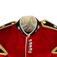 British Army RHQ SGTS Bandsman's Tunic Jacket w/ Wings - Welsh Guards - Small