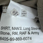 British Army, RM & RAF Stone Long Sleeve Shirt