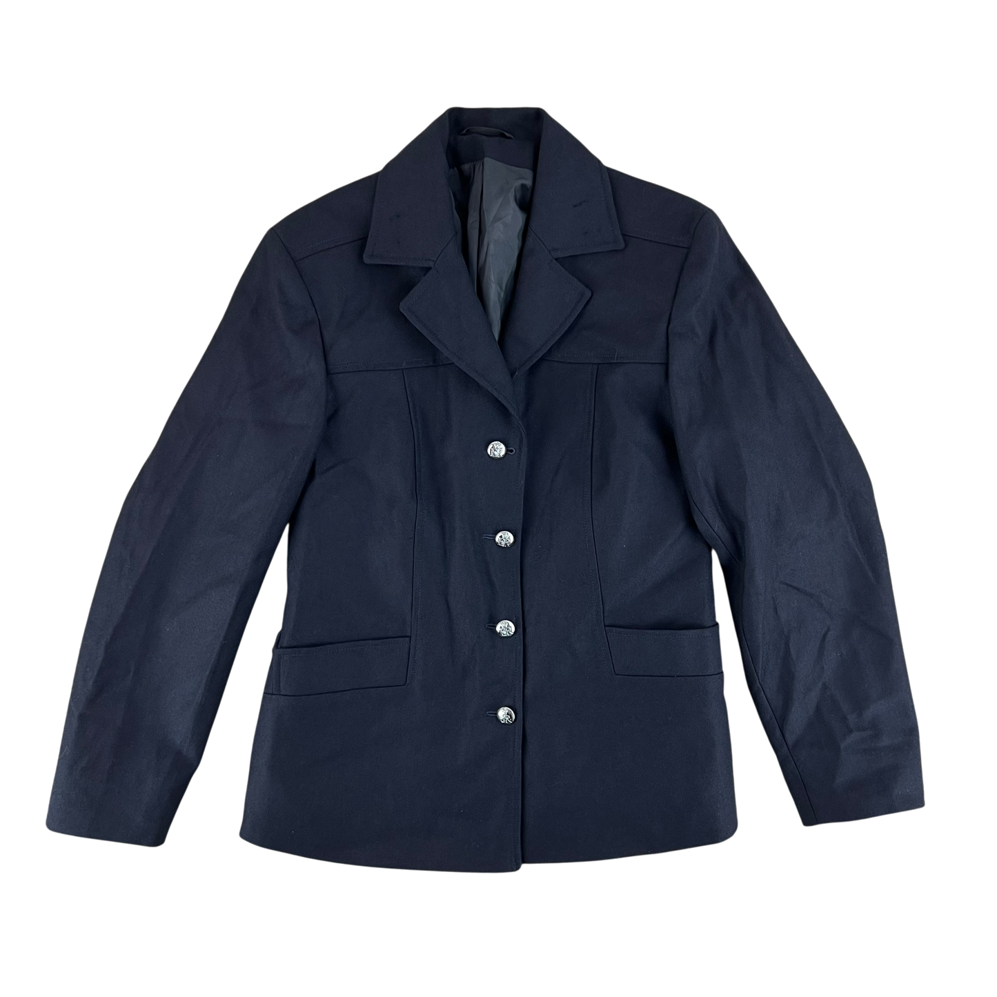 British Police Women's Black Dress Jacket - Medium