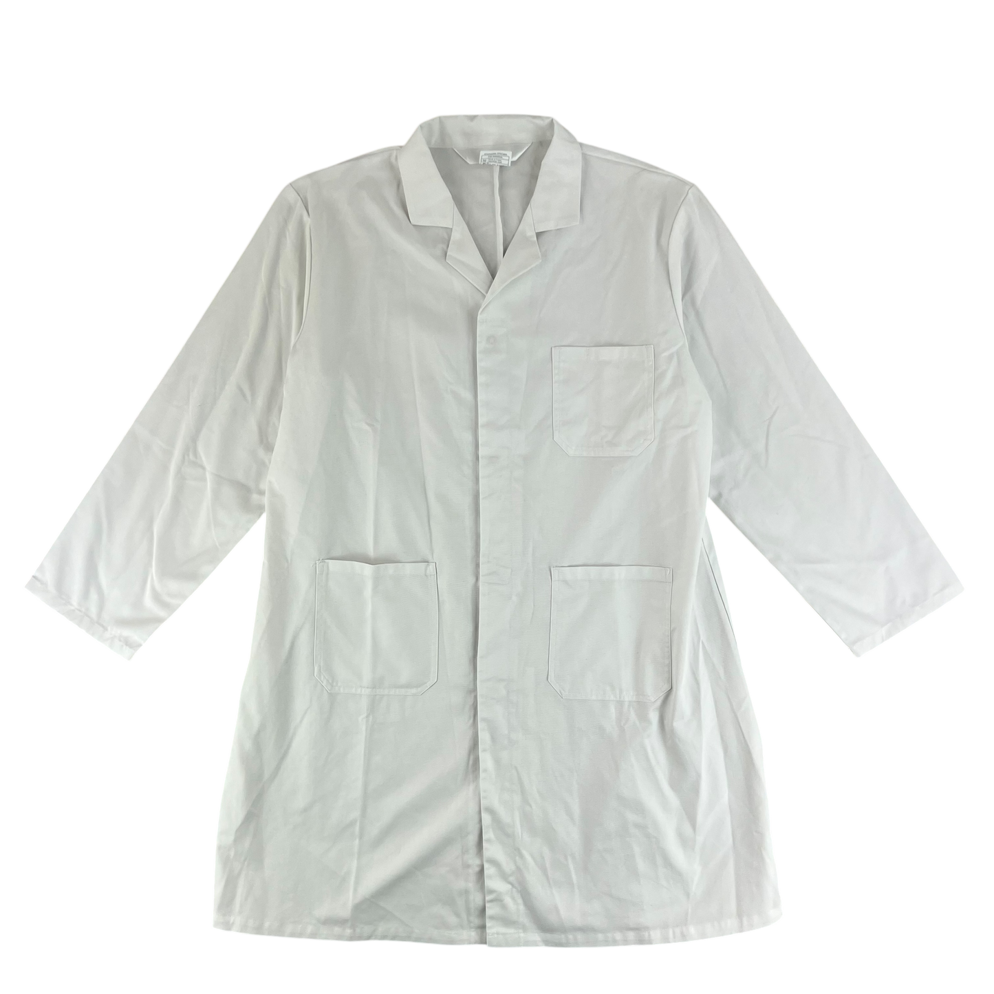 British Royal Navy White Dust Coat Overall - Large