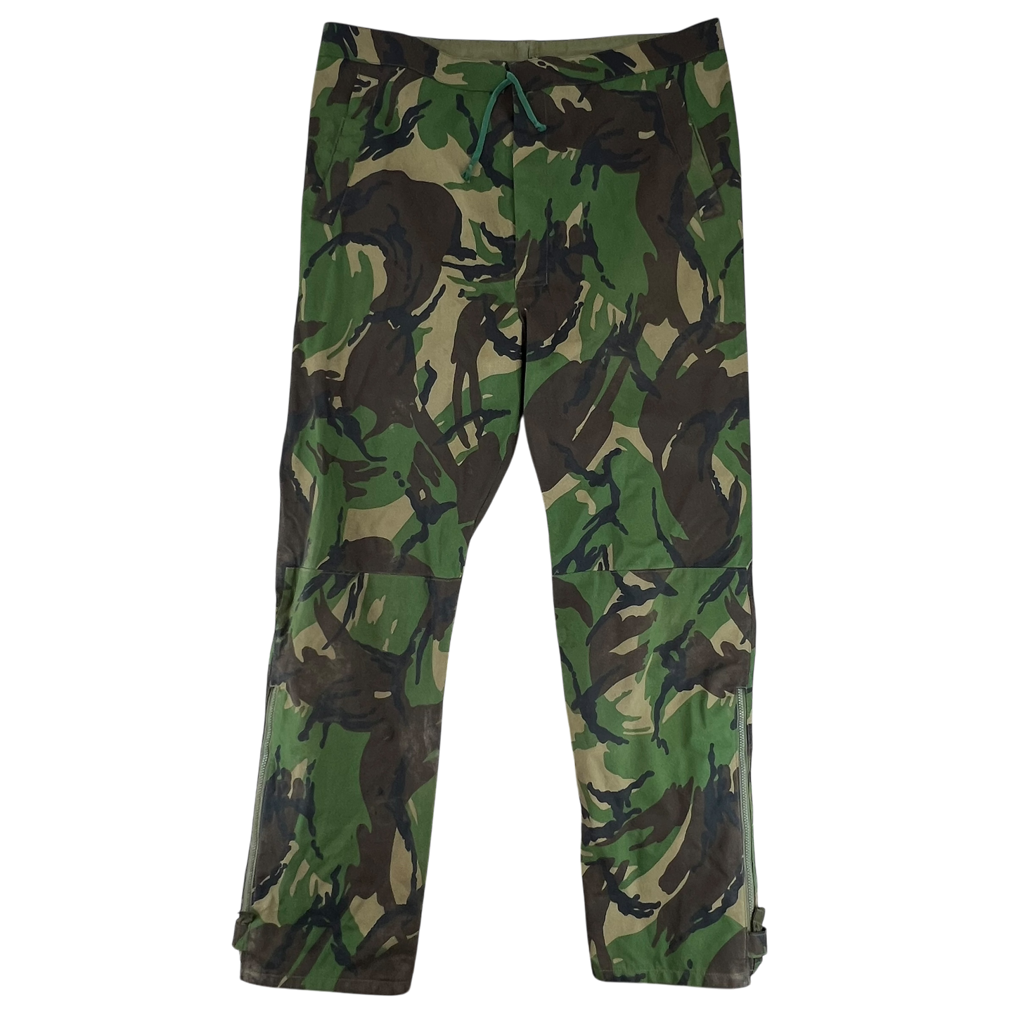 British Army Woodland DPM Camouflage MVP Waterproof Trousers - W42 L33