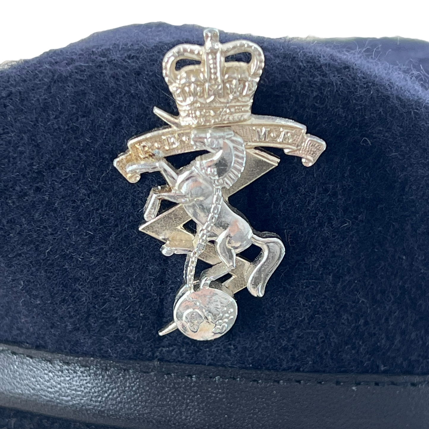 British Army Beret w/ Badge - REME - XX Small 52cm