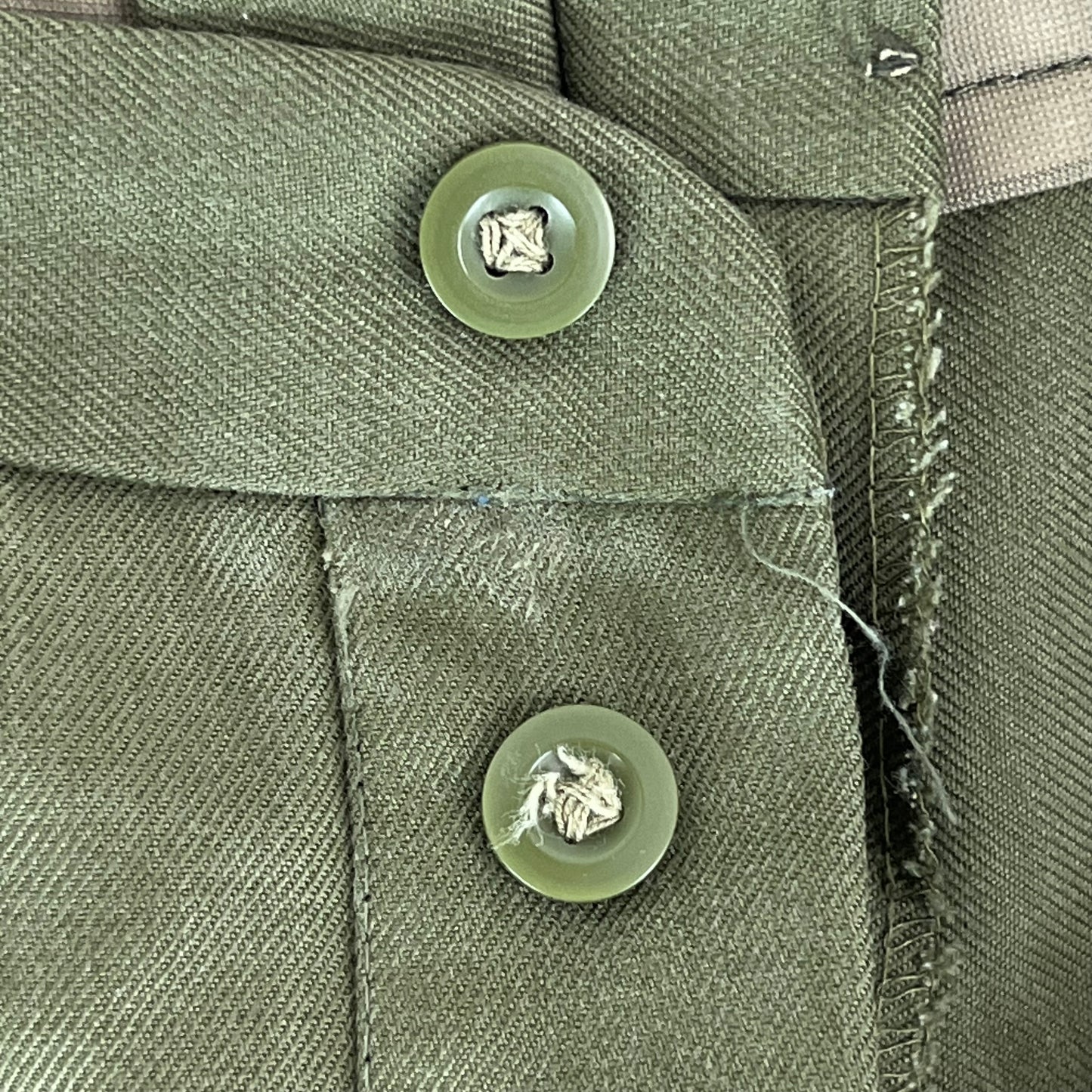 Slovak Army M97 Olive Green Dress Trousers - W26.5 L32