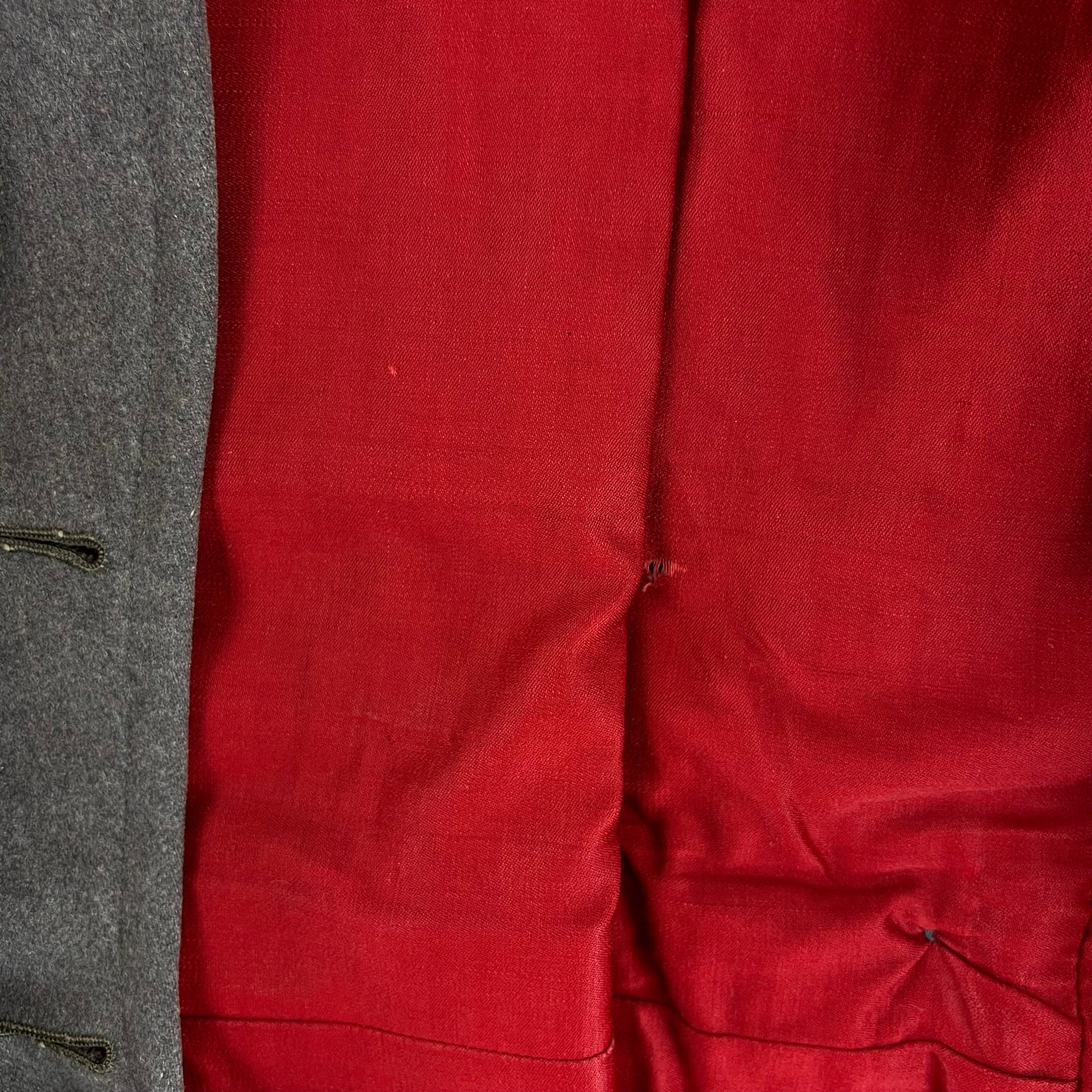 British Army 30s Footguards Officer's Double Breasted Wool Greatcoat - Coldstream Guards - Small