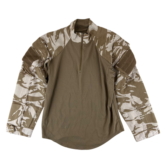 British Army Desert DPM Camouflage DDPM UBACS Padded Combat Shirt - Medium