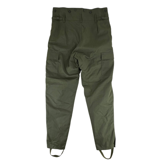 Czechoslovak Army M85 / Vz. 85 Olive Green Combat Trousers w/ Winter Liner - W39 L34