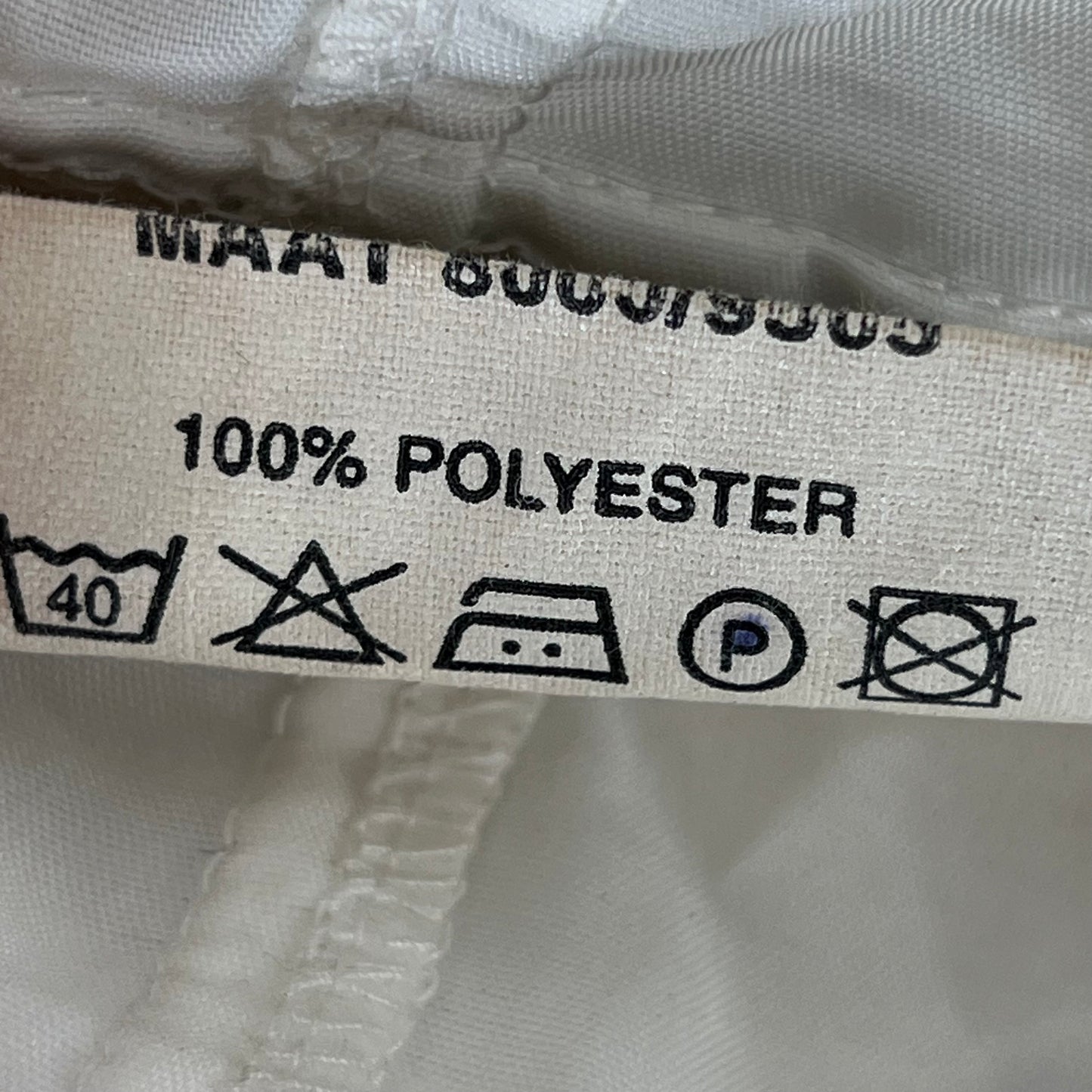 Dutch Army White Snow Camouflage Over Smock - Large