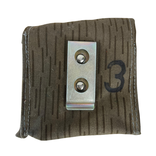 East German Army NVA DDR Strichmuster "Rain Drop" Camo Pouch
