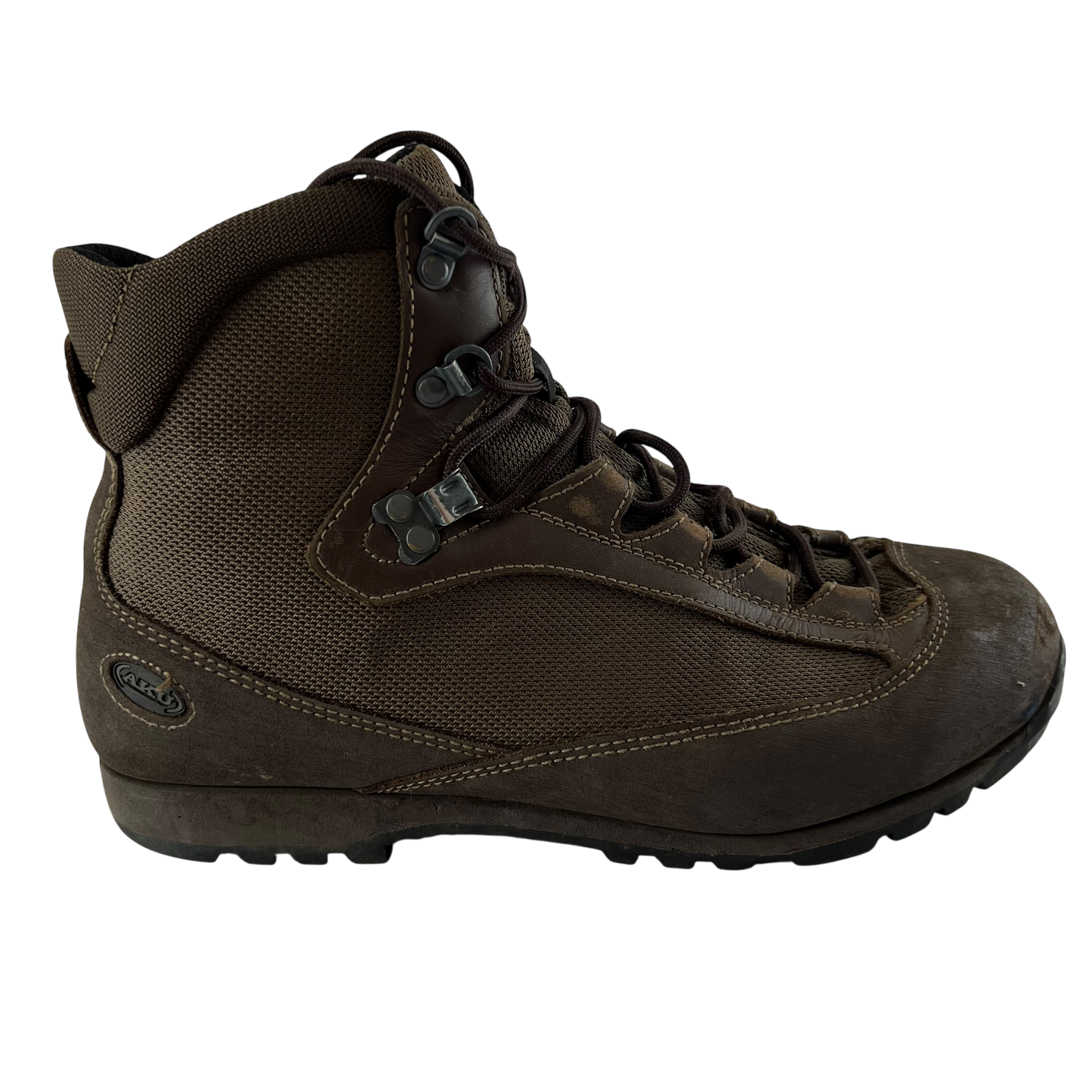 British Army AKU Brown Combat Boots - Size 8M