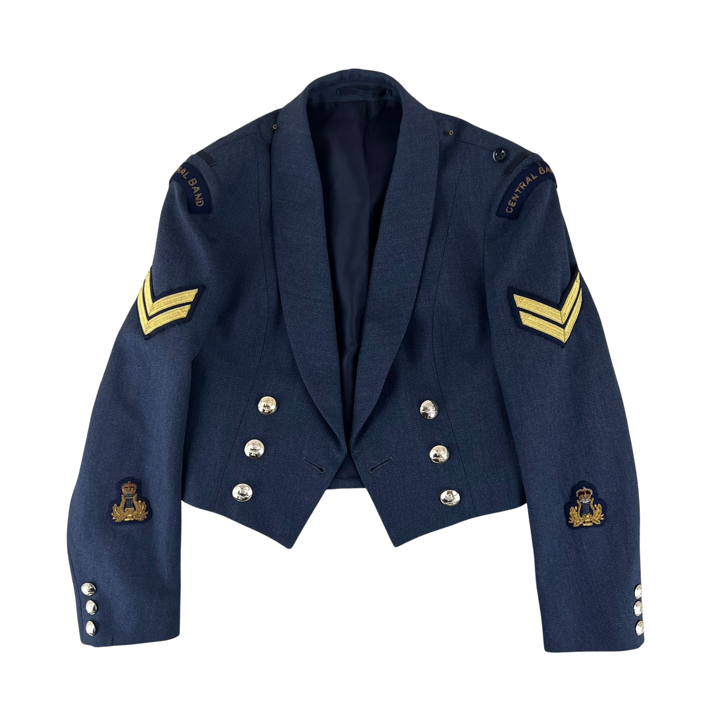 British Royal Air Force RAF No. 5 Mess Dress Jacket - Central Band - Small