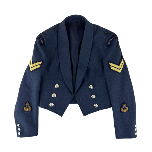 British Royal Air Force RAF No. 5 Mess Dress Jacket - Central Band - Small