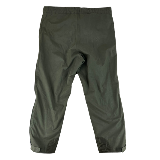 German Army Olive Waterproof Thermal Over Trousers - W36 L30