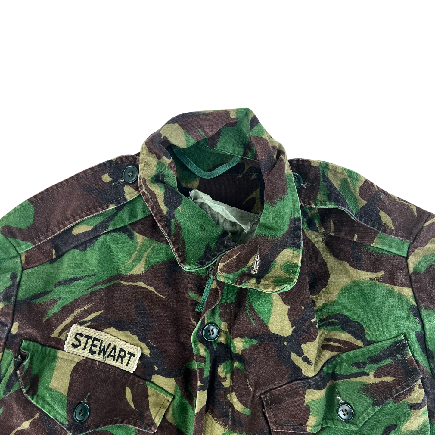 British Army 85 Pattern Woodland DPM Camo Combat Smock - Medium 180/96